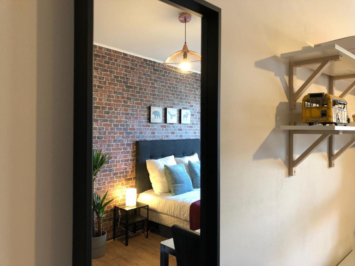 Studio Avec Balcon & Parking Gratuit - Tours Gare Eksteriør bilde
